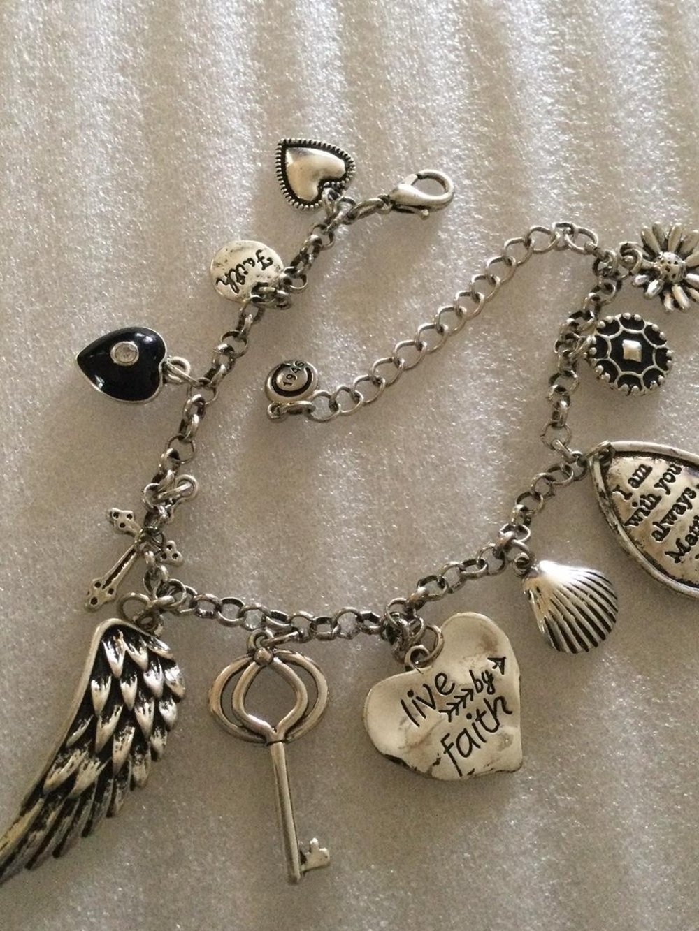 Religious Charm Bracelet